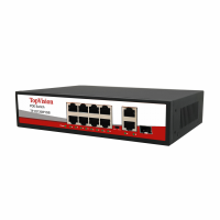 Сетевой коммутатор TP-82120W1GB1GSFP, Switch POE 8-ми портовый 1000/100MB