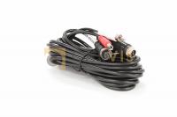 Кабель 4-pin (мама) — 4-pin (папа) + 1 audio + 1 power, 5 метров Кабель 4-pin (мама) — 4-pin (папа) + 1 audio + 1 power, 5 метров