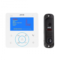 Комплект СVBS домофонии ATIX AT-I-K410C/T White Комплект СVBS домофонии ATIX AT-I-K410C/T White