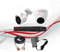 Комплект видеонаблюдения комбинированный 1+1 5МР