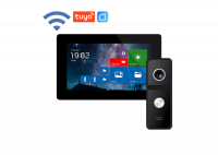 FREEDOM 7 FHD WIFI KIT NIGHT - комплект из Full HD WIFI видеодомофона с сенсорным дисплеем 7" и вызывной панели