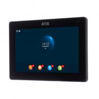 Видеодомофон ATIX AT-I-M721F/IW Black Видеодомофон ATIX AT-I-M721F/IW Black