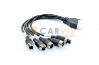 Штекер коммутации камер и монитора Штекер коммутации камер и монитора