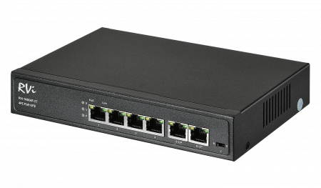Коммутатор RVi-1NS04F-2T на 4 порта poe