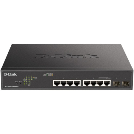Коммутатор DL-DGS-1100-10MPPV2/A3A