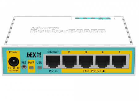 Маршрутизатор MIKROTIK HEX POE LITE