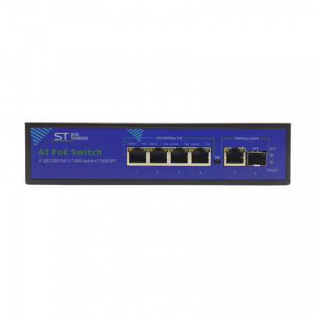 Источник питания ST-S42POE(4G/1G/1S/65W/А)  (версия 3)