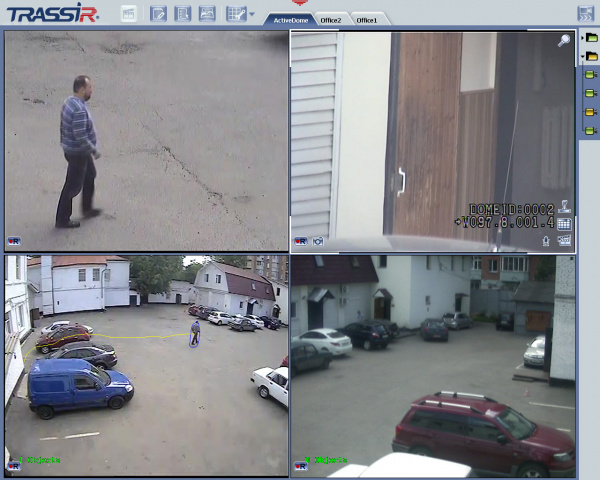 Модуль роботизированного управления SpeedDome-камерами TRASSIR ActiveDome