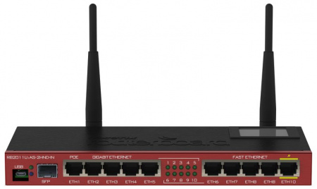Маршрутизатор  MIKROTIK RB2011UIAS-2HND-IN