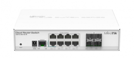 Коммутатор MIKROTIK CRS112-8G-4S-IN