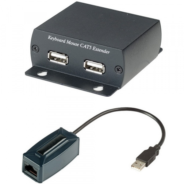 Full Speed USB удлинитель клавиатуры и мыши KM03 по кабелю CAT5 UTP до 300 м Full Speed USB удлинитель клавиатуры и мыши KM03 по кабелю CAT5 UTP до 300 м